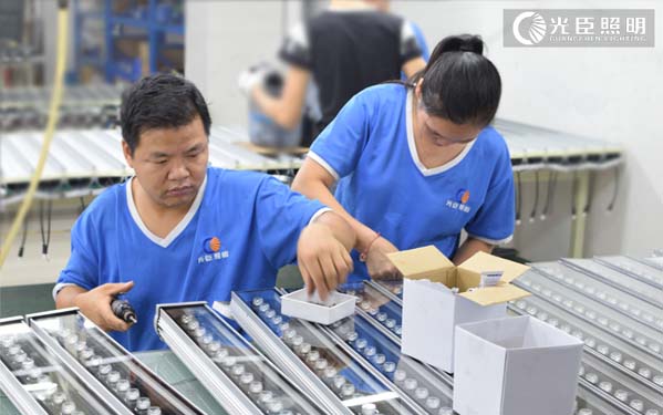 8090洗墻燈安裝場景