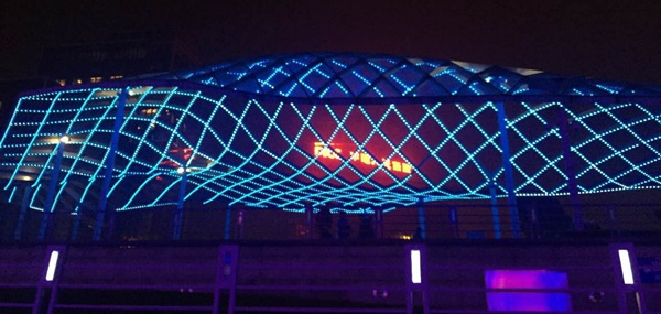 LED點(diǎn)光源適用性強(qiáng)：樓體景觀造型亮化