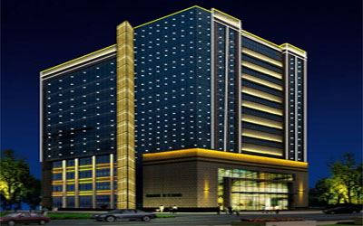 【甘肅】力堡大廈點(diǎn)光源亮化工程