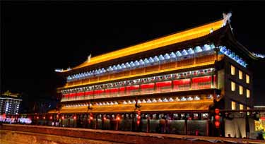 古建筑亮化為什么喜愛用LED瓦楞燈