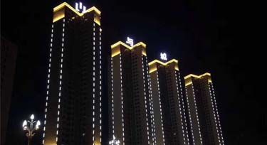 樓盤亮化通常用什么亮化燈具?