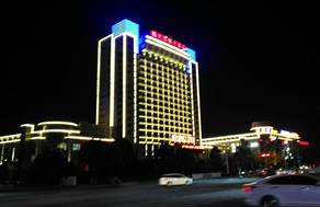 星級(jí)酒店夜景大變樣，江蘇曙光國(guó)際大酒店亮化提升