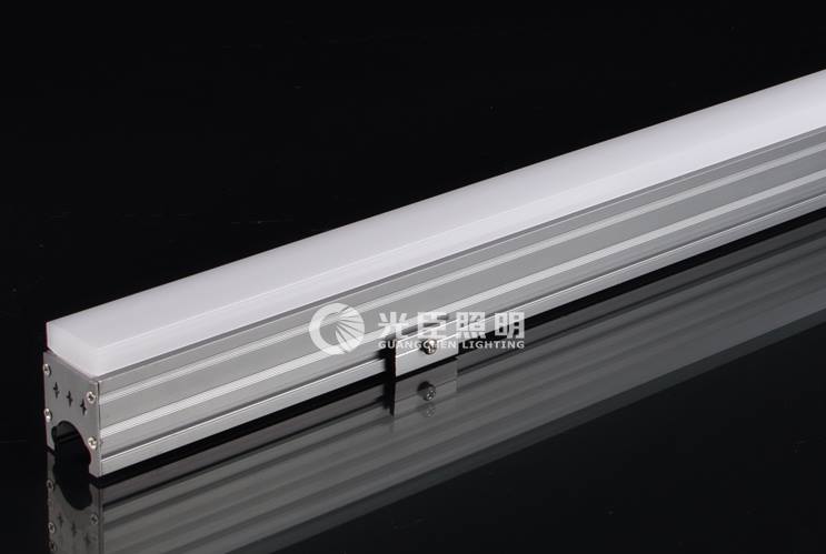 新品，光臣照明實(shí)心亞克力LED鋁材線條燈