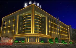 【四川】綿竹岷山大飯店樓體外墻亮化 【四川】綿竹岷山大飯店樓體外墻亮化