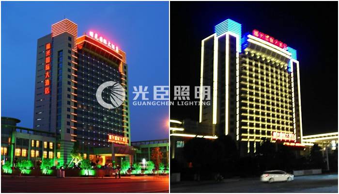 洗墻燈亮化 洗墻燈亮化